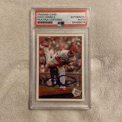 Cole Hamels Autograph Trading Card
