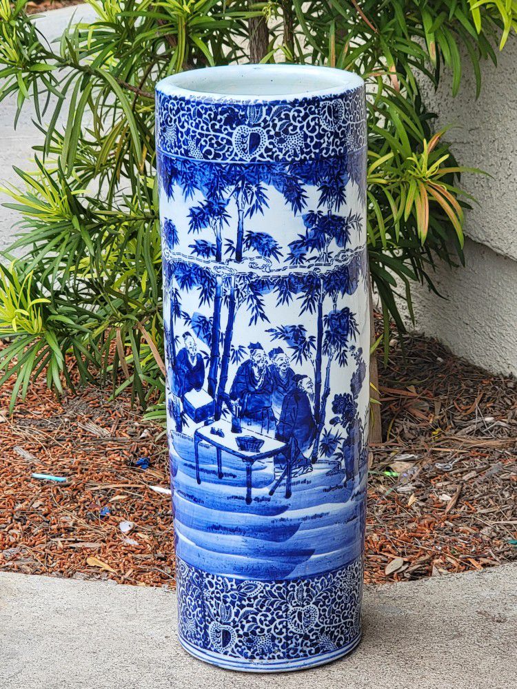 Large Chinese Pacrapy Holder, 1890s

