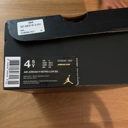 Jordan’s 11’s