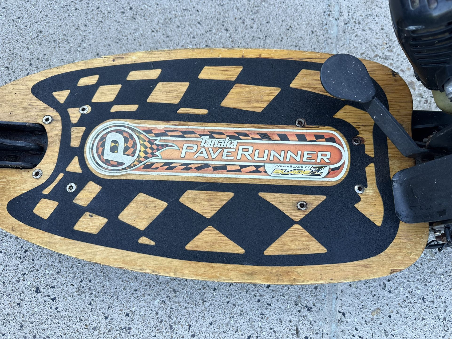 Gas powered scooter