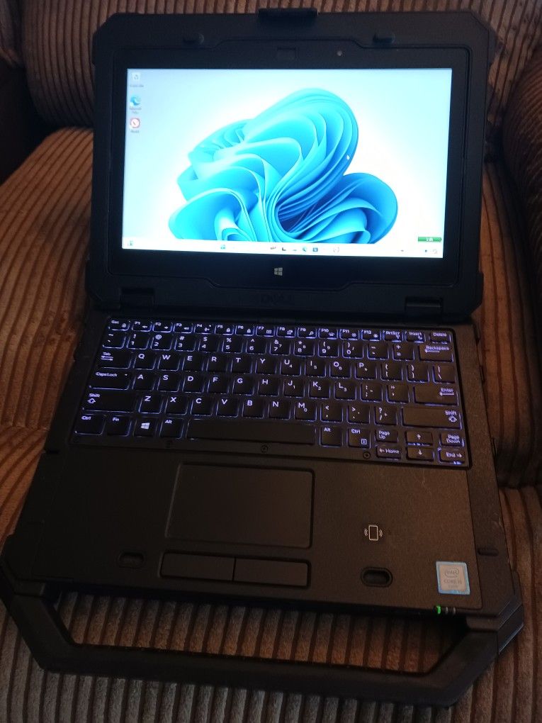 Full Rugged Dell Latitude Xtreme Laptop Intel Core i5 8 GB RAM 256 GB SSD Webcam HDMI Wi-Fi & Bluetooth Wireless 5 Hour Battery Windows 11 Pro 64