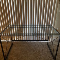 Glass Desk