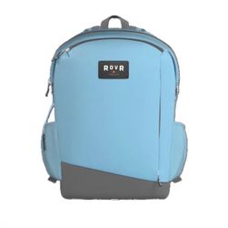 RovR Blue and Grey 24L cooler Backpack