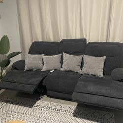 Power Recliner Sofa With uSB Ports