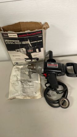 Craftsman 1/2 Drill