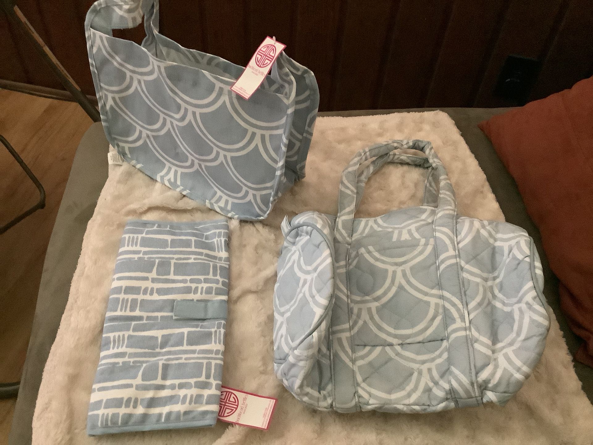 Buckhead Bettie Diaper Bag, Changing Pad, Diaper Tote