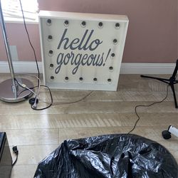 Hello gorgeous Light Up Sign