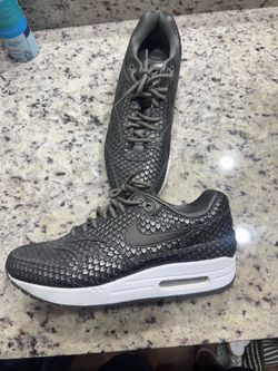 Nike Air Max 1 Snake Embossed Sneakers
