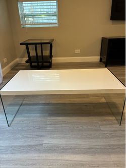 White Top Coffee Table