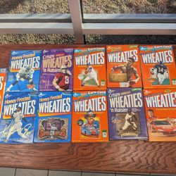 Collectable Wheaties Cereal Boxes