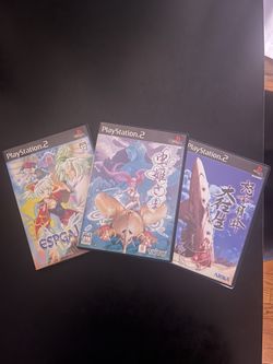 CAVE Ps2 lot (Dondonpachi, Mushihimesama, Espgaluda)