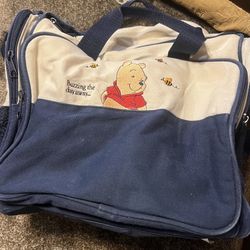 Vintage Winnie The Pooh Diaper Bag (used) Early 2000