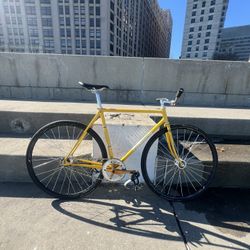 (FRAMESET ONLY) Njs panasonic track bike fixed gear fixie