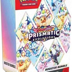 [BUYING] Prismatic evolutions booster bundle 