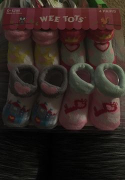 Baby girl socks