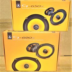 🚨 BLACK FRIDAY 🚨 JL Audio Evolution C1 Car Speakers 2 Sets 6.5" & 6x9" 3-Way Coaxial Speaker 450 Watts Package 🚨 No u