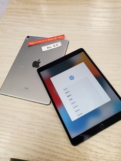 Apple IPad Pro 10.5 Cellular 64GB - 5 Dollars Down No Credit Needed 