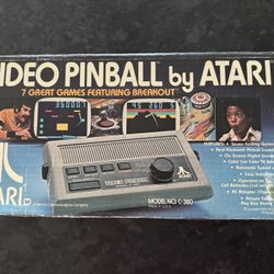 Video Pinball By Atari 
