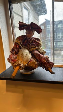 Porcelain Music Doll