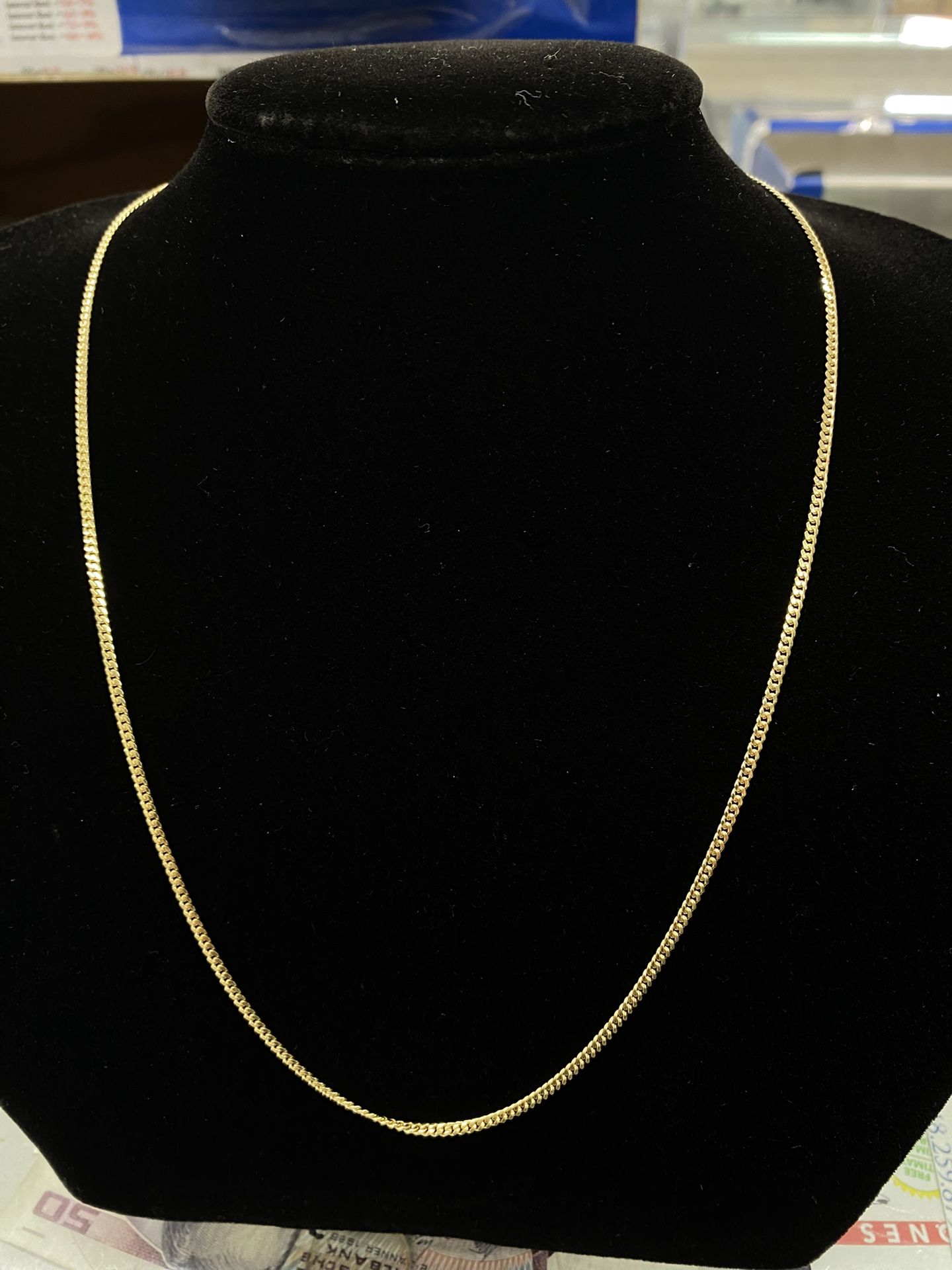 $850 Yellow Gold Cuban Chain