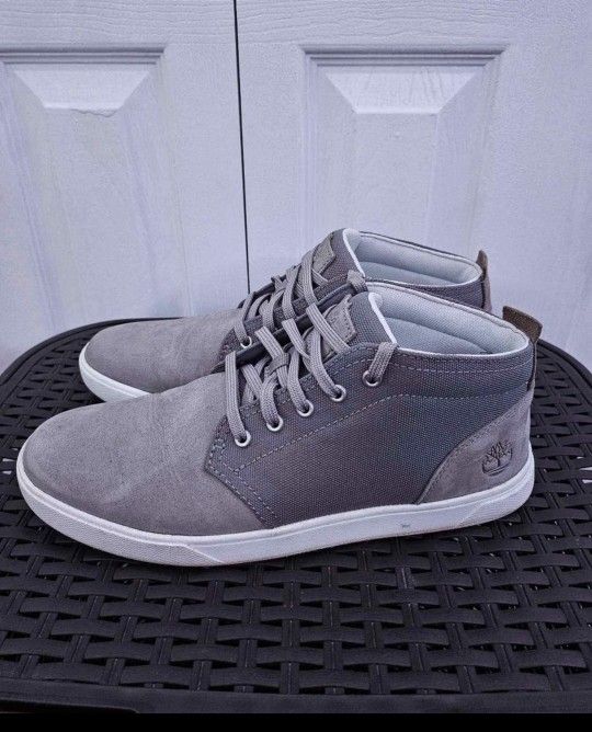 Men's Gray Timberlands *Like New* $32