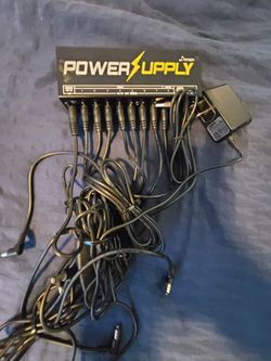 Donner guitar pedal power supply