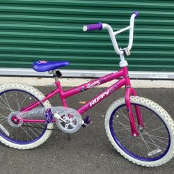 Girls Pink And Purple Huffy Seastar 20" Bike 