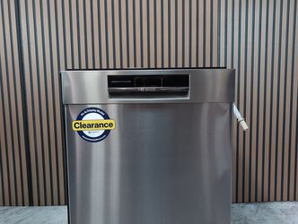 Bosch 800 Series 24 Inch Semi-Integrated Smart Built-In Dishwasher in Stainless steel (SHEM78ZH5N-D-0740)