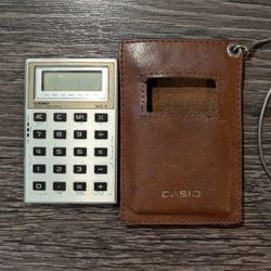 Rare CASIO MQ-6 MICRO CARD WATCH