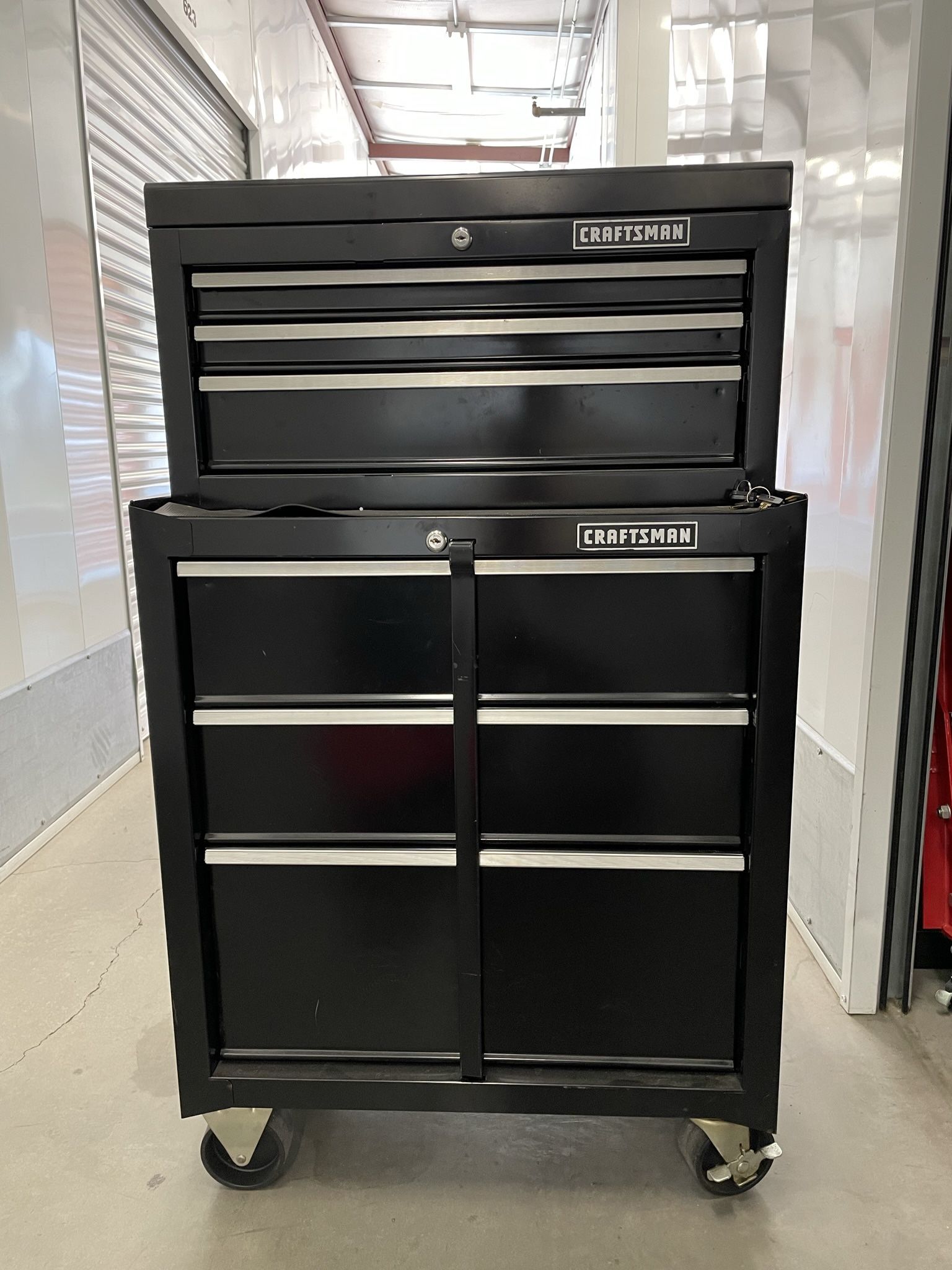 CRAFTSMAN BLACK 5 DRAWER TOOL CHEST