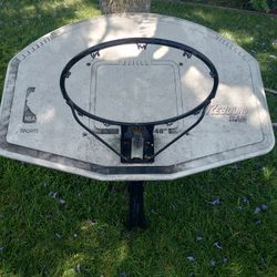 Basketball Backboard And Hoop