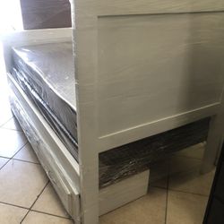 Cama Twin Size Con Cajones Nueva