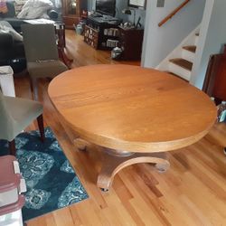 Dinning room or kitchen table.