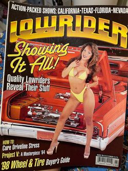 Lowrider Magazine March 1998
