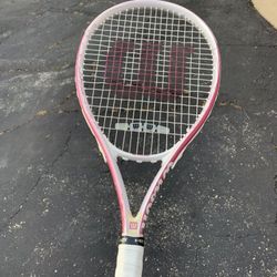 Women’s Wilson Pink Tennis Racket