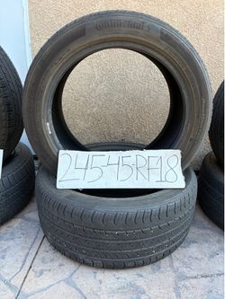 245x45r18 set of two tires
