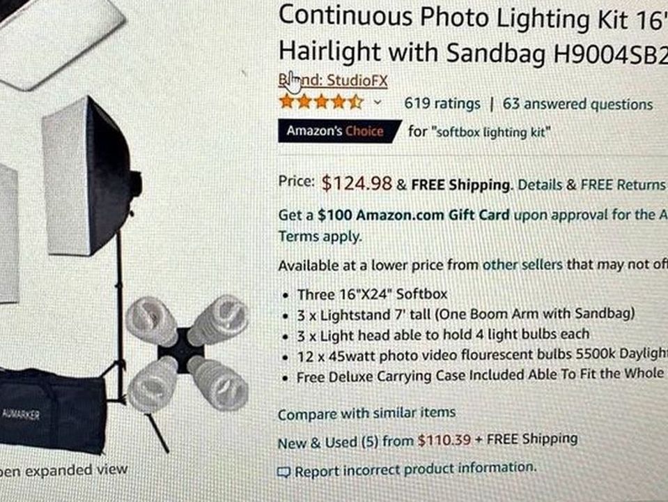 Studio Lighting Kit
