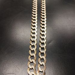 10k Yellow Gold 53.7 G Curb Link Chain 