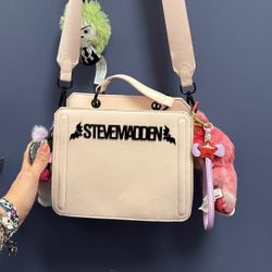 Viral Pink Bat Halloween Steve Madden Tote Bag 