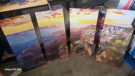 4 Piece Grand Canyon Picture