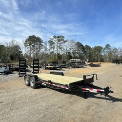 New 7x20 14k Premium HD Equipment Trailer 