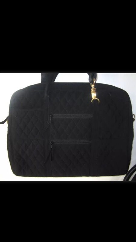 Vera Bradley quilted work bag laptop bag