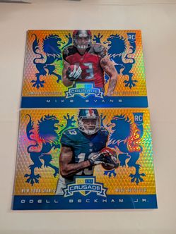 2014 Panini Crusade Odell Beckham and Mike Evans Rookie Cards