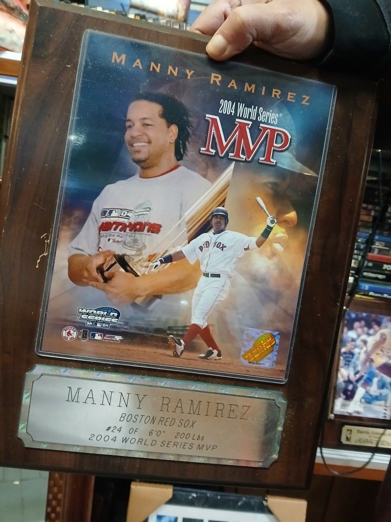 Manny Ramirez Plaque