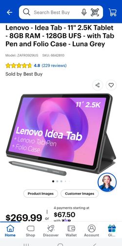 Lenova Idea Tab