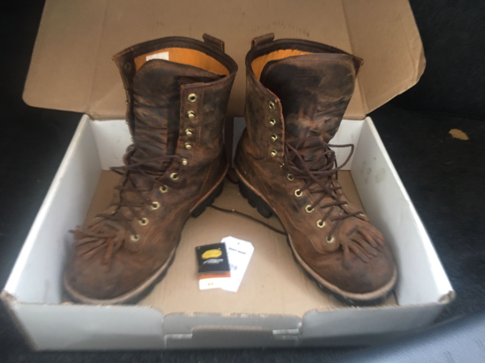 Chippewa Vibram Work Boots size 12