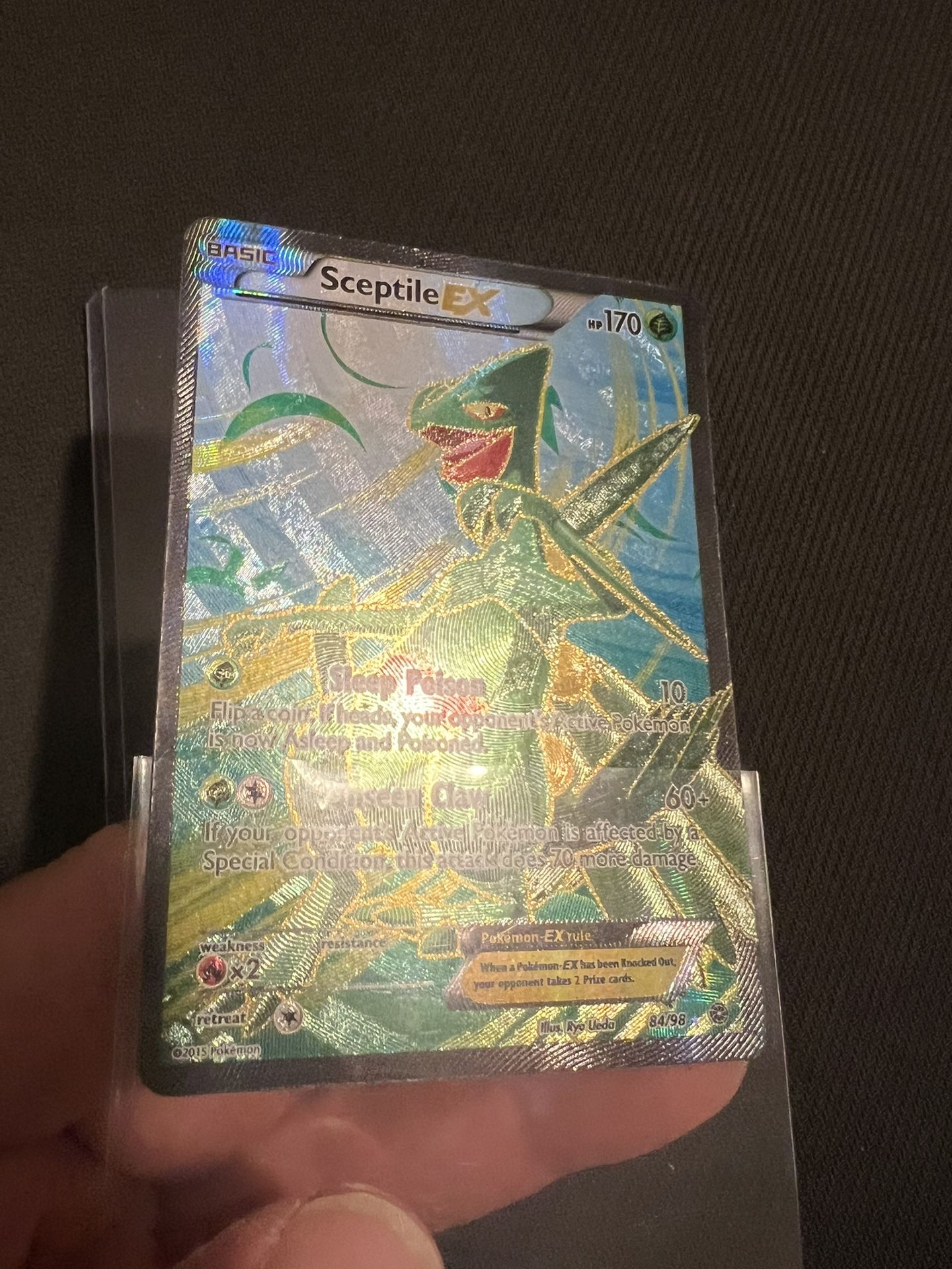 Pokemon Cards Ancient Origins Sceptile EX Full Art Pokemon Cards Ancient Origins Sceptile EX Full Art