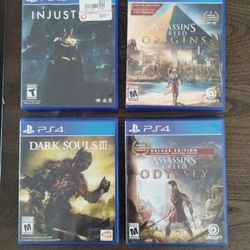 PS 4 CD's 
