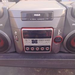 Stereo CD Player Cassette With 4 Speaker S