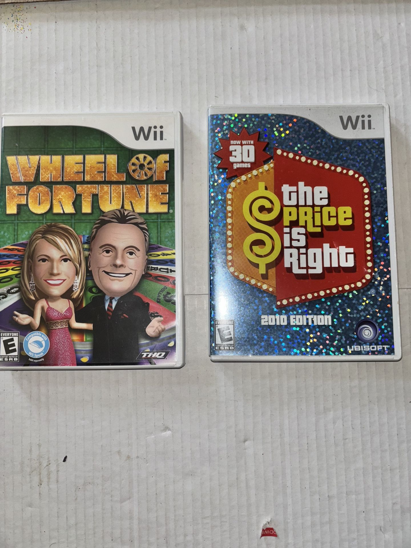 2 Nintendo Wii Games 